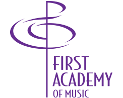 First Academy of Music Logo